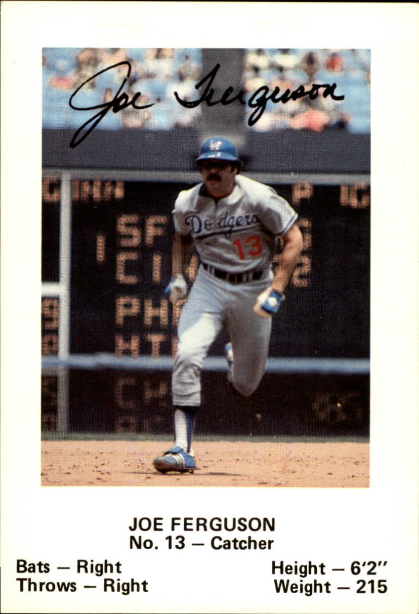 1980 Dodgers Police #13 Joe Ferguson