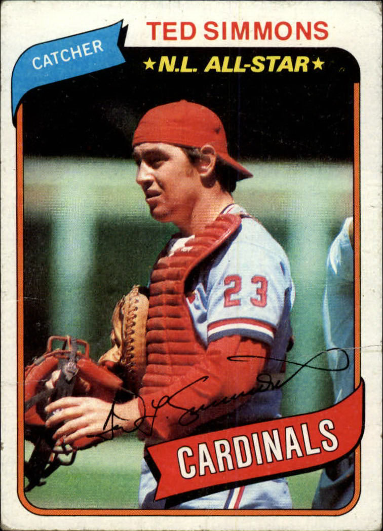 1980 Topps #85 Ted Simmons