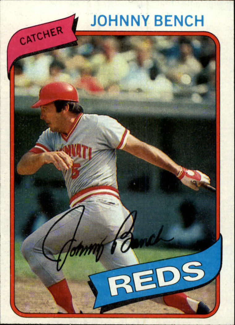 1968 Topps #247A Rookie Stars/Johnny Bench RC/Ron Tompkins COR - EX-MT