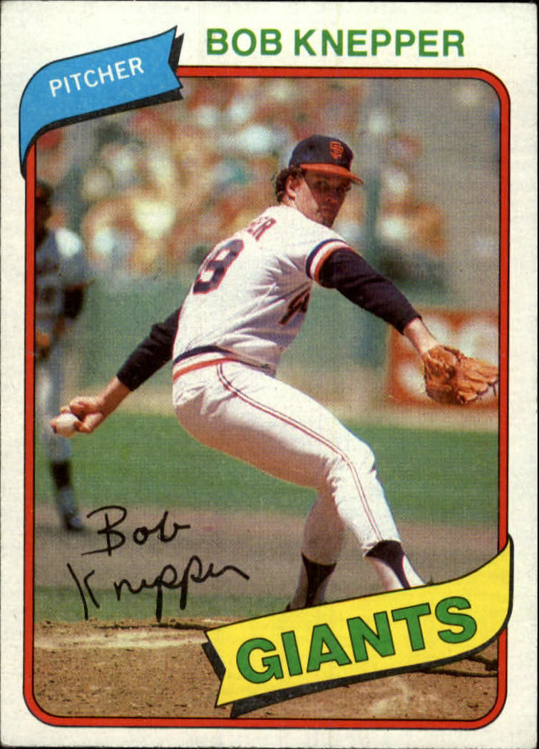 1980 Topps #111 Bob Knepper