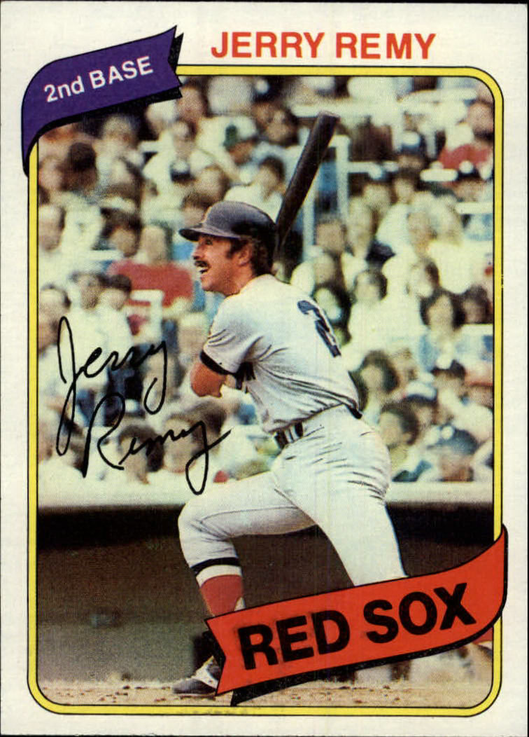 1980 Topps #155 Jerry Remy