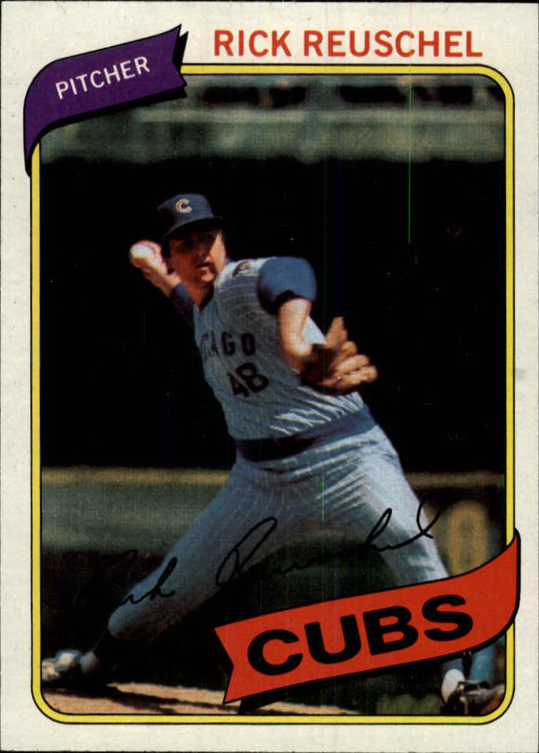 1978 TOPPS. BASEBALL #50 RICK REUSCHEL CUBS Ex Read Description