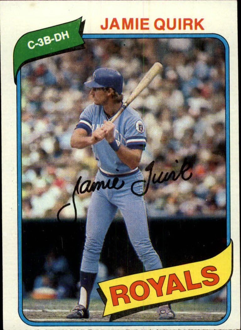 1980 Topps #248 Jamie Quirk