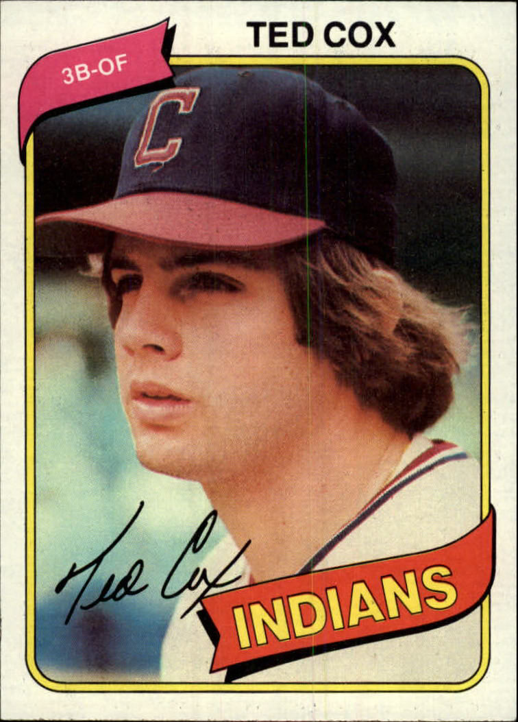 1980 Topps #252 Ted Cox