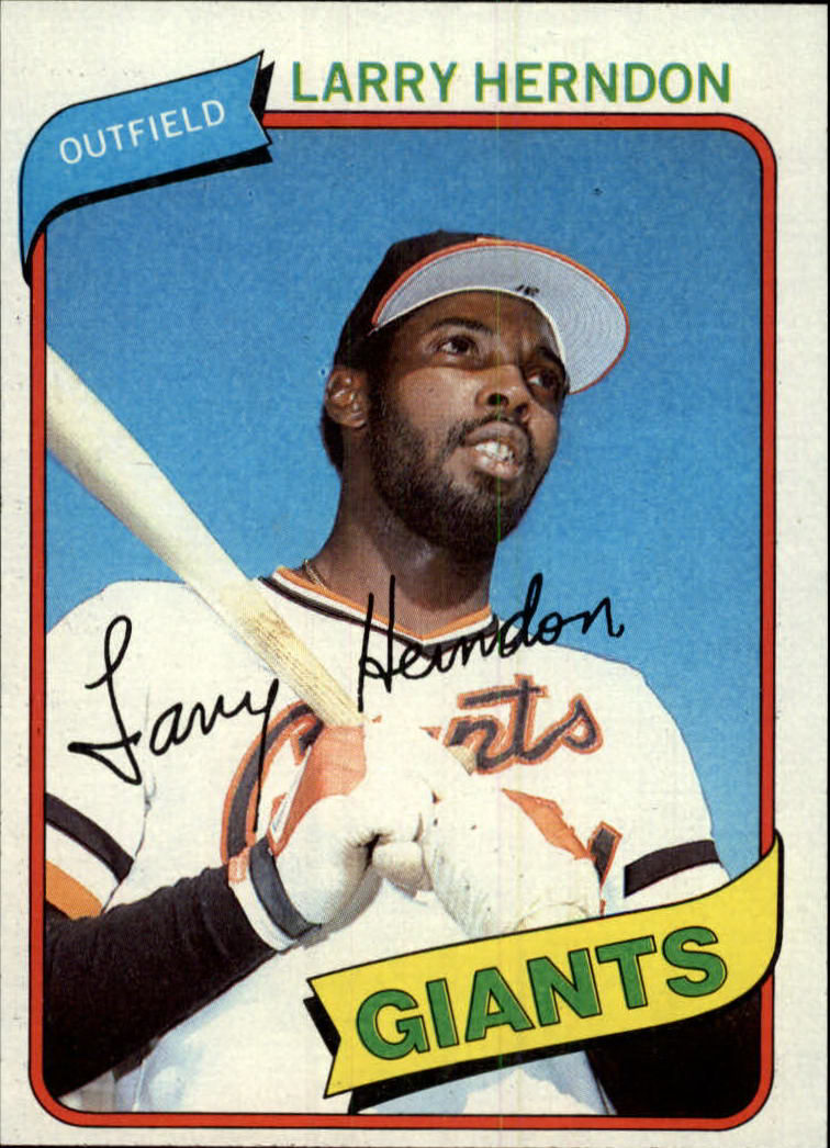 1980 Topps #257 Larry Herndon