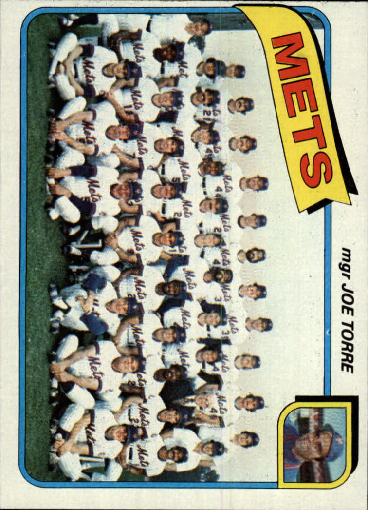 1980 Topps #259 New York Mets CL/Joe Torre MG