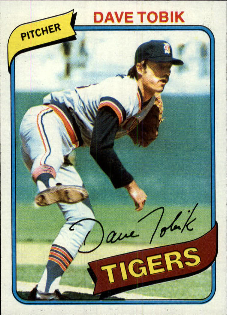 1980 Topps #269 Dave Tobik