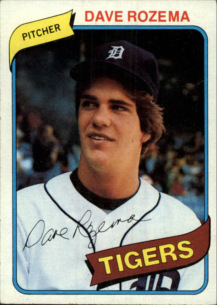1980 Topps #288 Dave Rozema