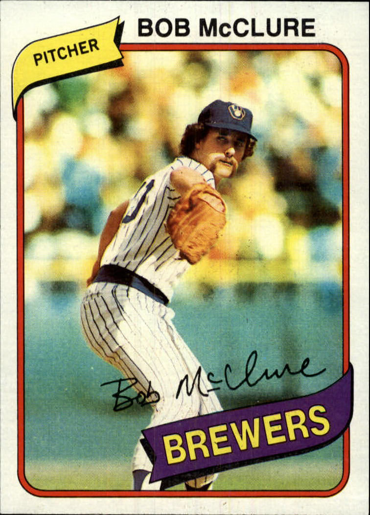 1980 Topps #357 Bob McClure