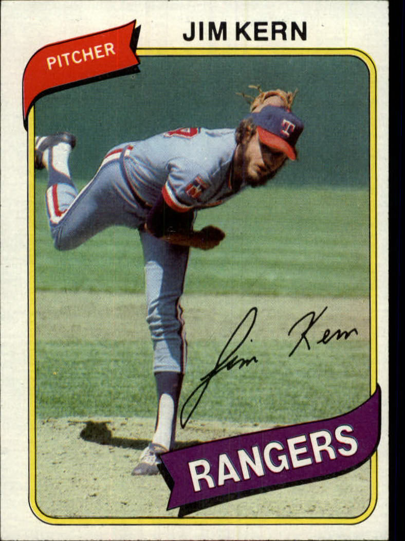 1980 Topps #369 Jim Kern