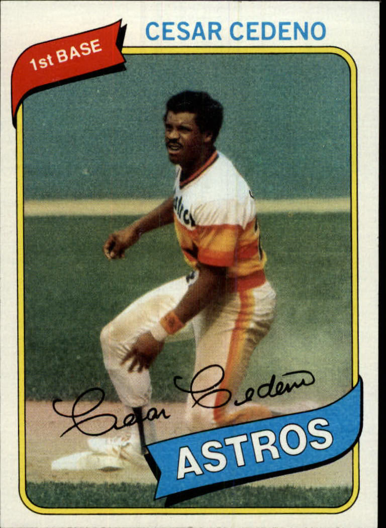 1980 Topps #370 Cesar Cedeno