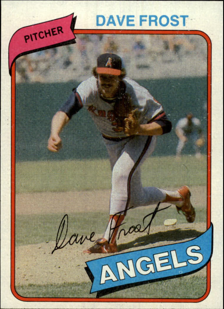 1980 Topps #423 Dave Frost