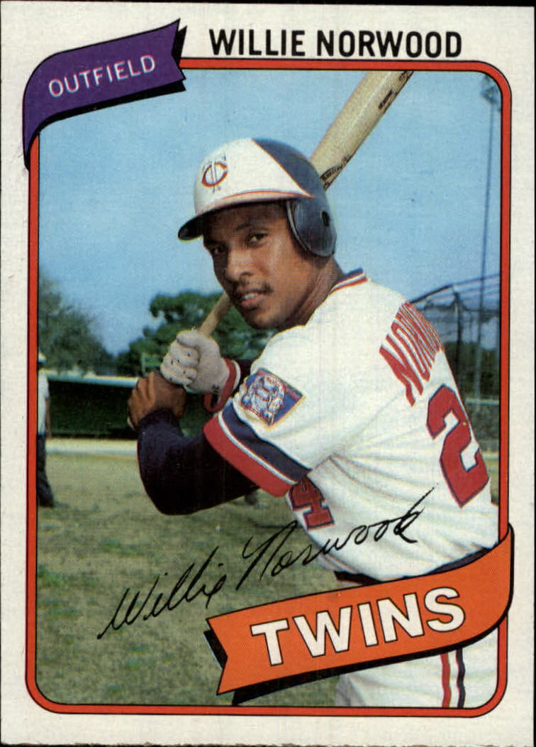 1980 Topps #432 Willie Norwood