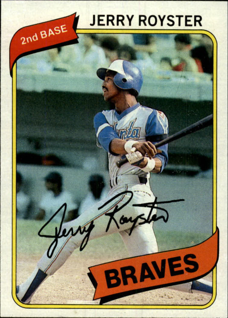 1980 Topps #463 Jerry Royster