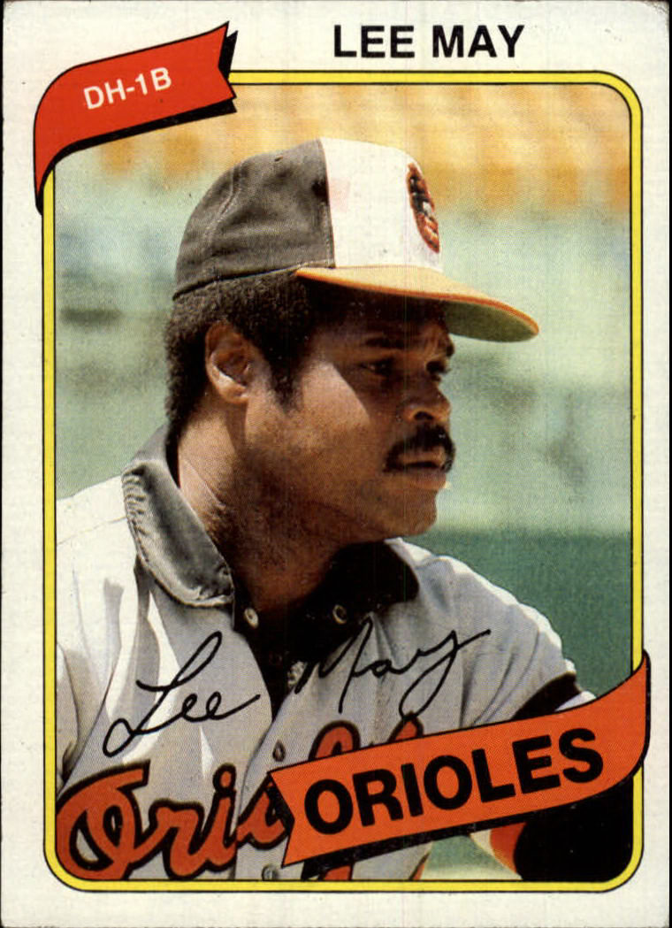 1980 Topps #490 Lee May
