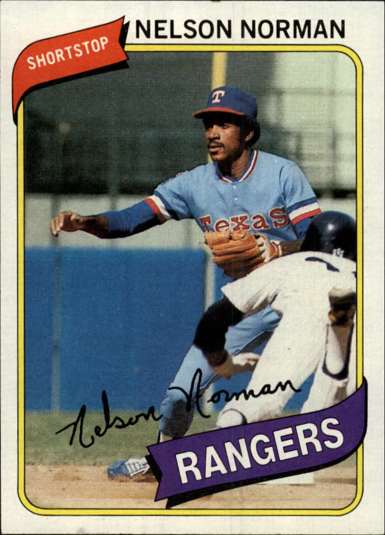 1980 Topps #518 Nelson Norman RC