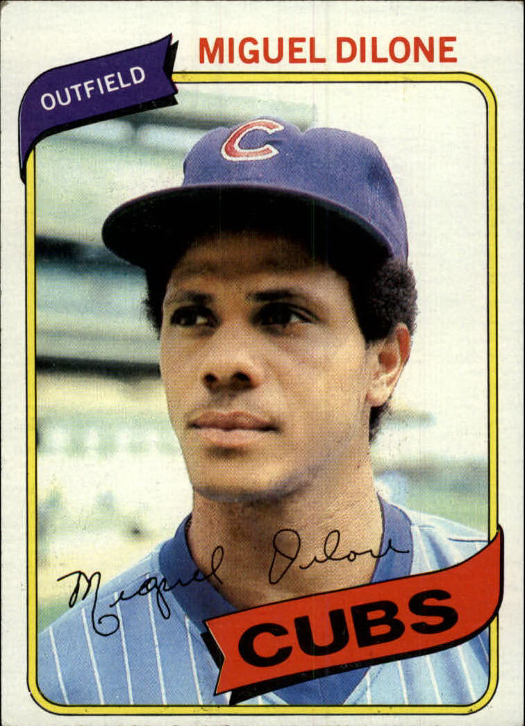 1980 Topps #541 Miguel Dilone