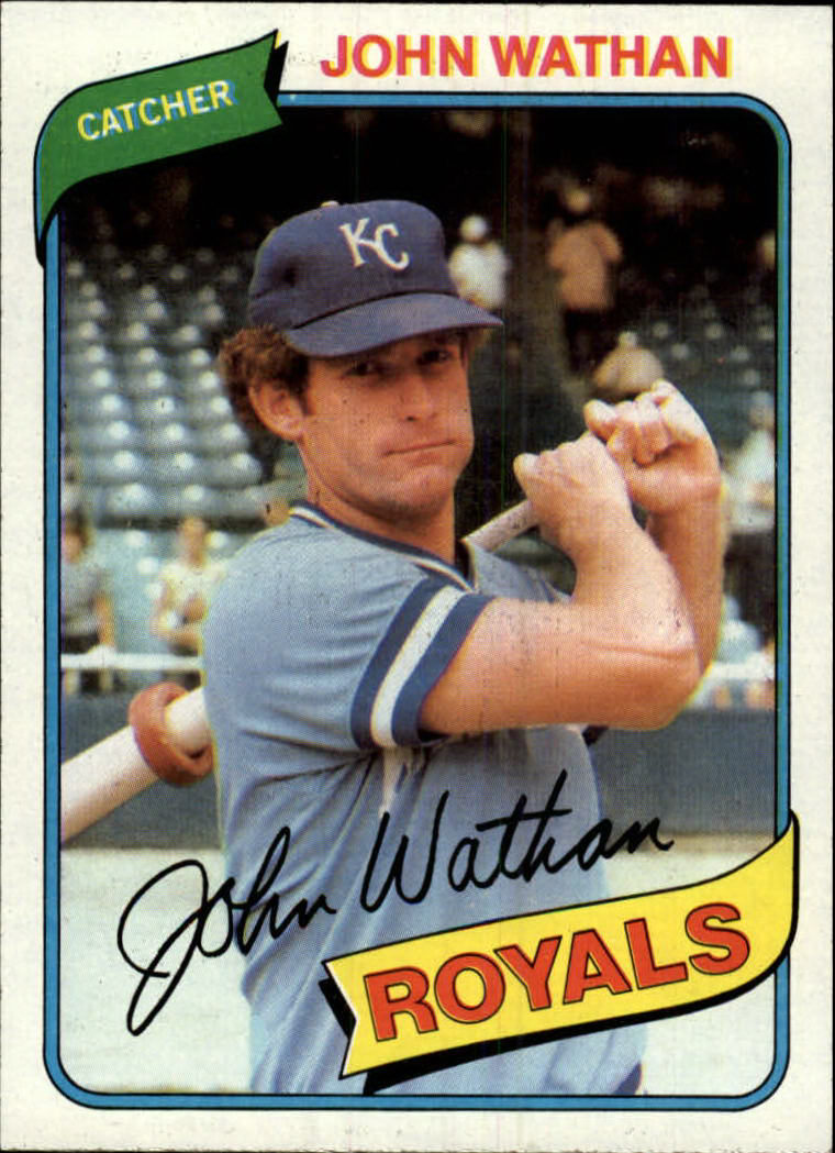1980 Topps #547 John Wathan