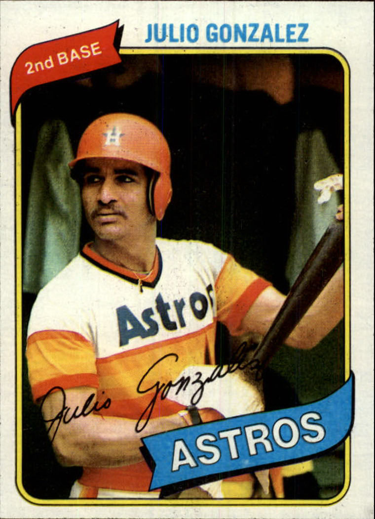 1980 Topps #696 Julio Gonzalez