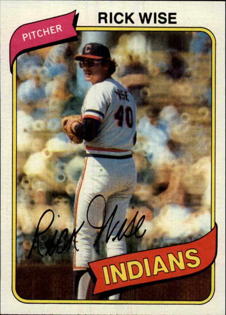 1980 Topps #725 Rick Wise