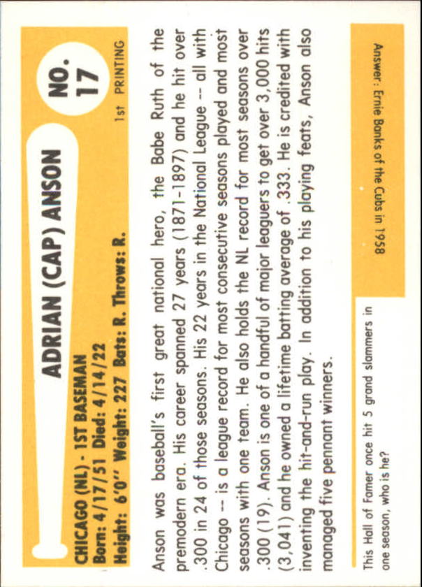 B6263- 1980-87 SSPC HOF BB Immortals Card #s 1-189 -You Pick- 15+ FREE US SHIP - Picture 33 of 333