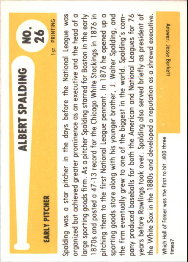 B6263- 1980-87 SSPC HOF BB Immortals Card #s 1-189 -You Pick- 15+ FREE US SHIP - Picture 49 of 333