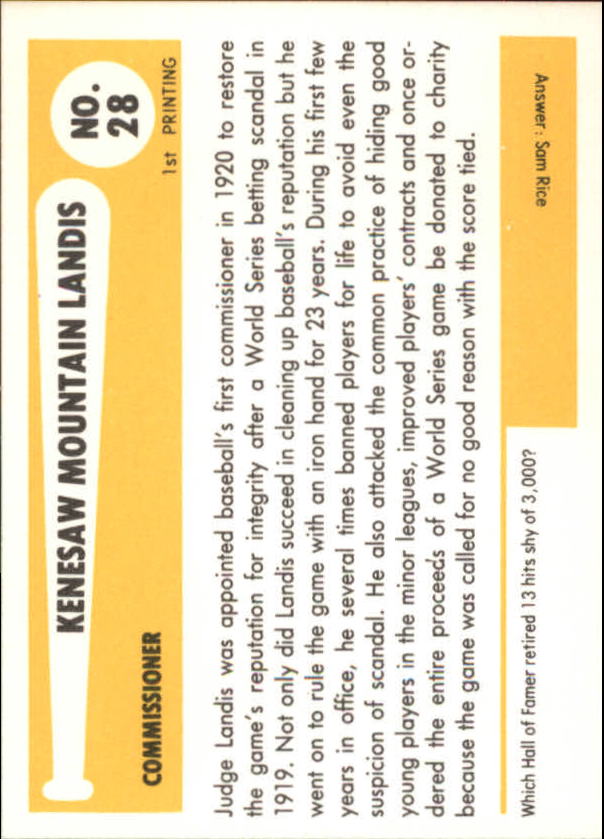 B6263- 1980-87 SSPC HOF BB Immortals Card #s 1-189 -You Pick- 15+ FREE US SHIP - Picture 53 of 333