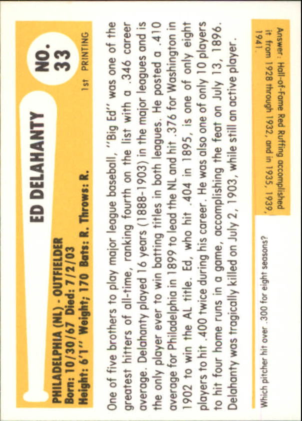 B6263- 1980-87 SSPC HOF BB Immortals Card #s 1-189 -You Pick- 15+ FREE US SHIP - Picture 63 of 333