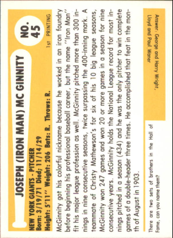 B6263- 1980-87 SSPC HOF BB Immortals Card #s 1-189 -You Pick- 15+ FREE US SHIP - Picture 85 of 333