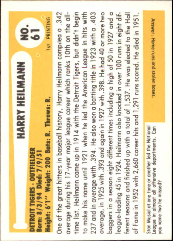 B6263- 1980-87 SSPC HOF BB Immortals Card #s 1-189 -You Pick- 15+ FREE US SHIP - Picture 117 of 333