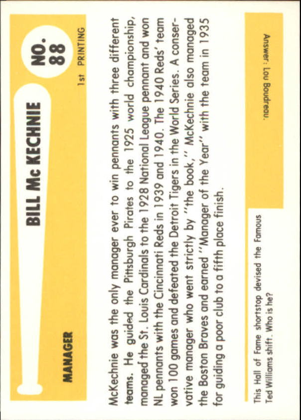 B6263- 1980-87 SSPC HOF BB Immortals Card #s 1-189 -You Pick- 15+ FREE US SHIP - Picture 171 of 333