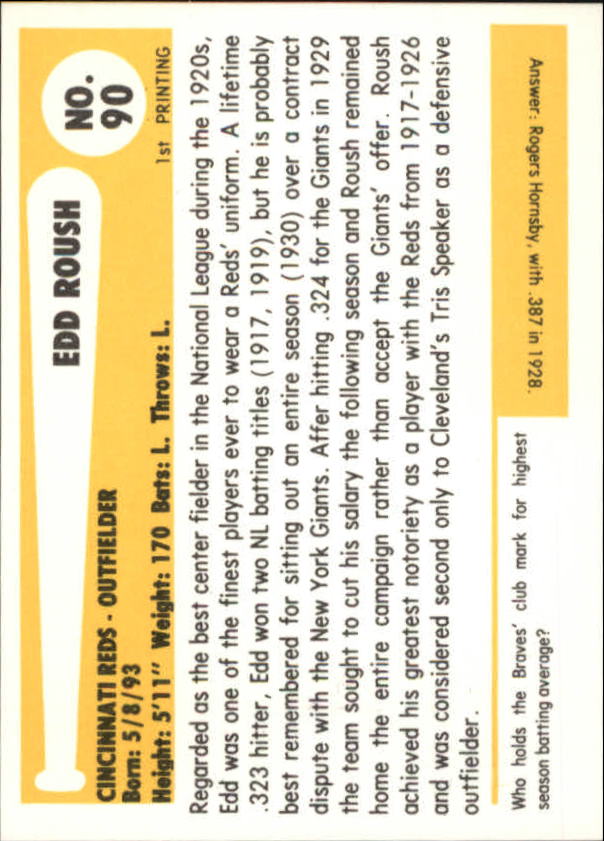 B6263- 1980-87 SSPC HOF BB Immortals Card #s 1-189 -You Pick- 15+ FREE US SHIP - Picture 175 of 333