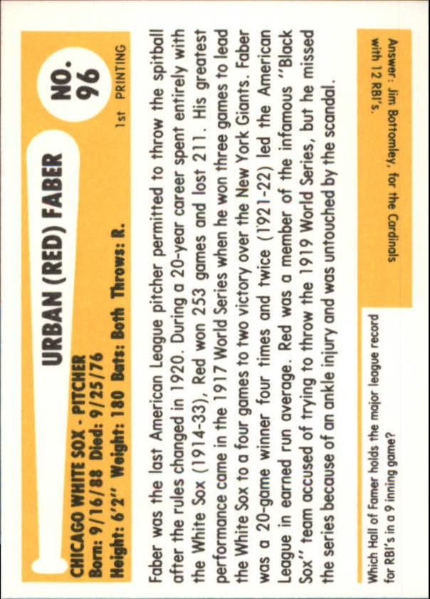 B6263- 1980-87 SSPC HOF BB Immortals Card #s 1-189 -You Pick- 15+ FREE US SHIP - Picture 187 of 333