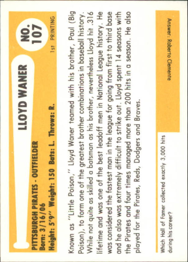 B6263- 1980-87 SSPC HOF BB Immortals Card #s 1-189 -You Pick- 15+ FREE US SHIP - Picture 209 of 333