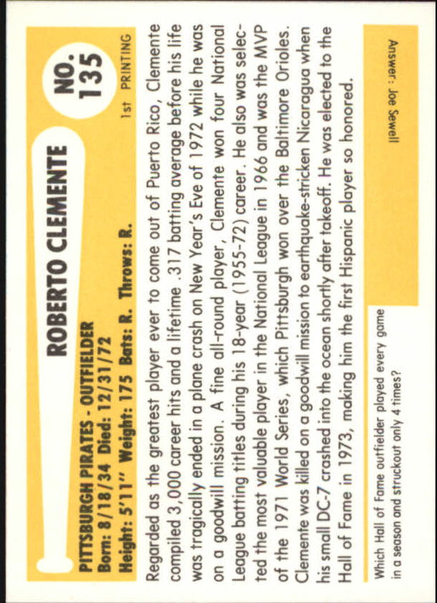 B6263- 1980-87 SSPC HOF BB Immortals Card #s 1-189 -You Pick- 15+ FREE US SHIP - Picture 261 of 333