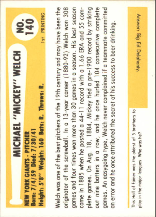 B6263- 1980-87 SSPC HOF BB Immortals Card #s 1-189 -You Pick- 15+ FREE US SHIP - Picture 271 of 333