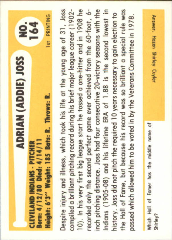 B6263- 1980-87 SSPC HOF BB Immortals Card #s 1-189 -You Pick- 15+ FREE US SHIP - Picture 317 of 333