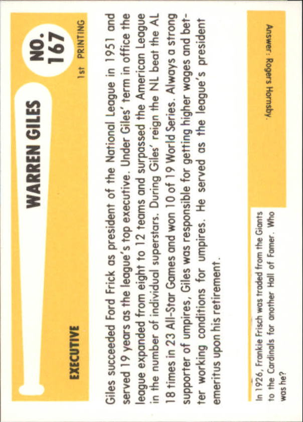 B6263- 1980-87 SSPC HOF BB Immortals Card #s 1-189 -You Pick- 15+ FREE US SHIP - Picture 321 of 333