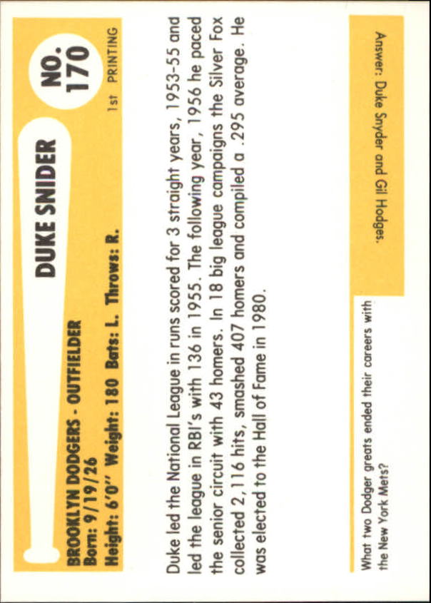 B6263- 1980-87 SSPC HOF BB Immortals Card #s 1-189 -You Pick- 15+ FREE US SHIP - Picture 327 of 333