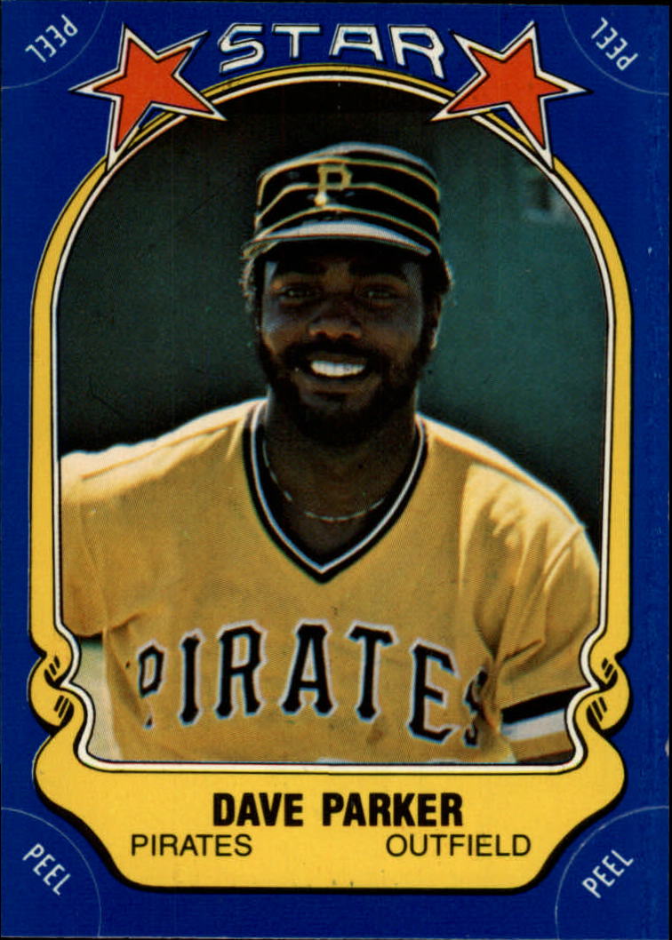1981 Fleer Star Stickers #26 Dave Parker