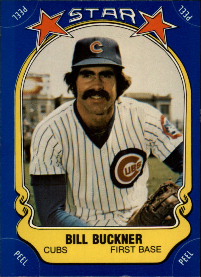1981 Fleer Star Stickers #29 Bill Buckner