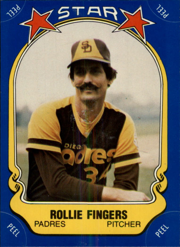 1981 Fleer Star Stickers #47 Rollie Fingers