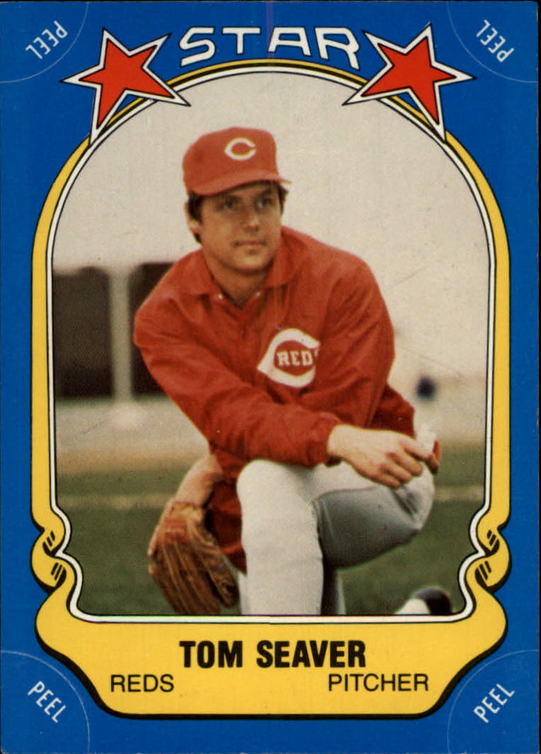 1981 Fleer Star Stickers #49 Tom Seaver