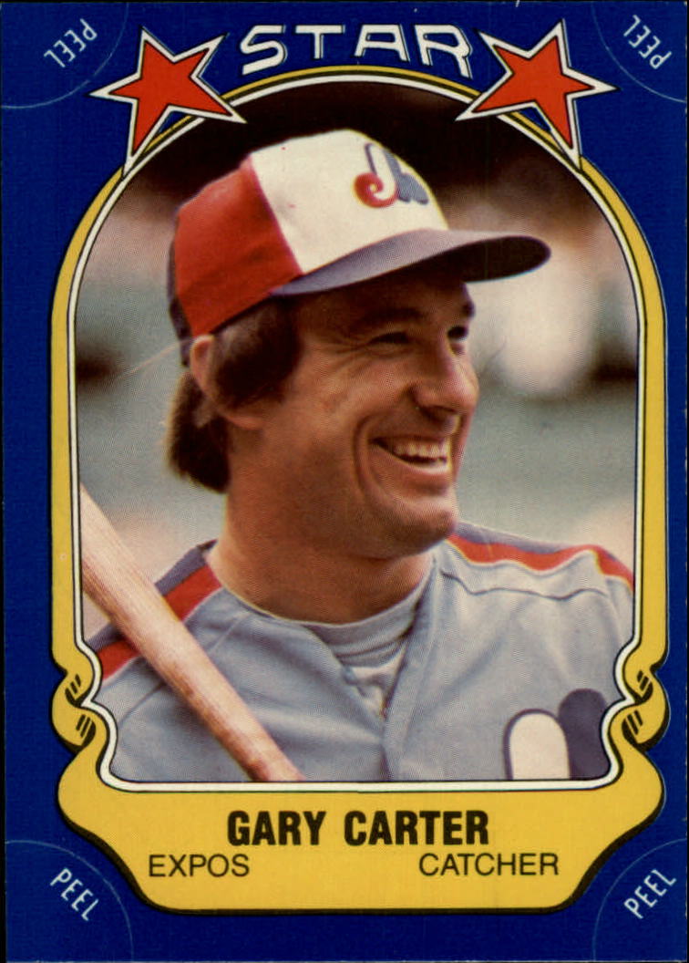 1981 Fleer Star Stickers #73 Gary Carter