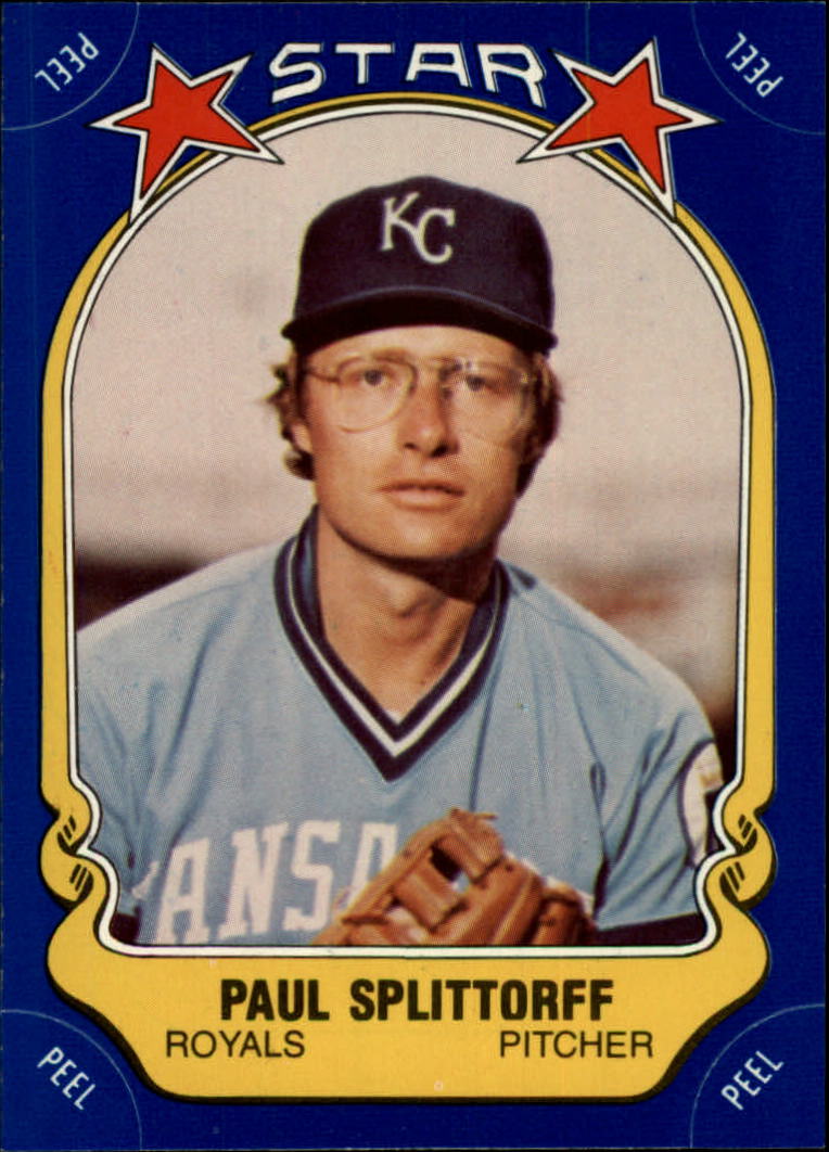 1981 Fleer Star Stickers #95 Paul Splittorff