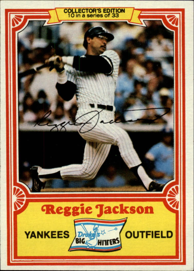 1981 Drake's #10 Reggie Jackson