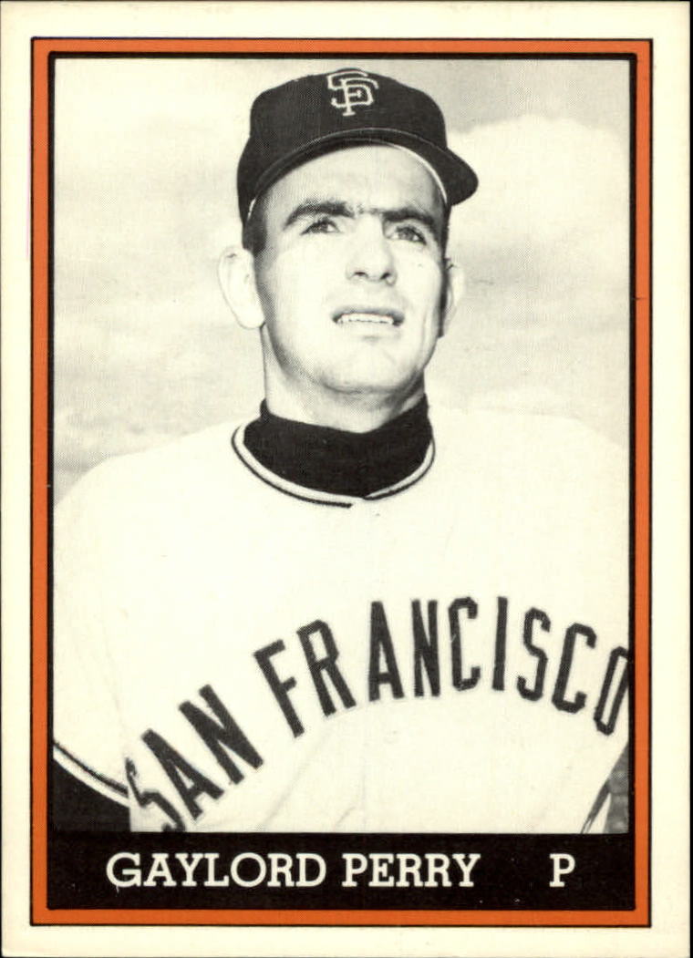 1981 Giants 1962 TCMA #21 Gaylord Perry