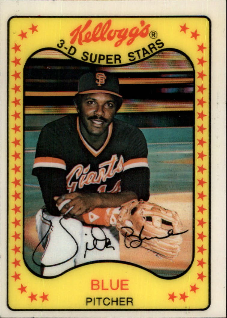 1981 Kellogg's #23 Vida Blue