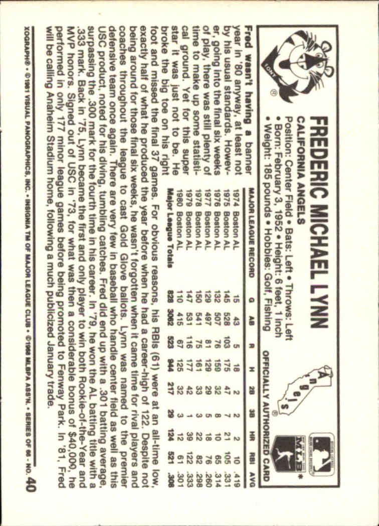 A5665- 1981 Kellogg's Baseball Karten 1-66 + Hofers -du Pick- 15 + Free US - Bild 94 von 152