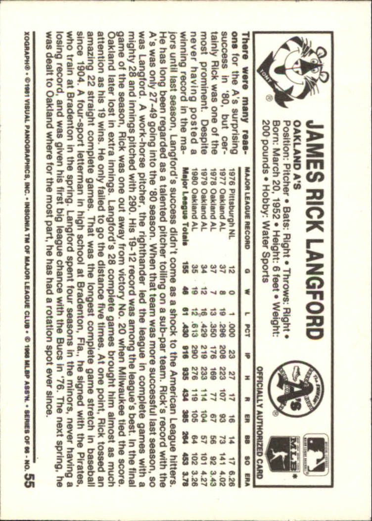 A5665- 1981 Kellogg's Baseball Karten 1-66 + Hofers -du Pick- 15 + Free US - Bild 128 von 152